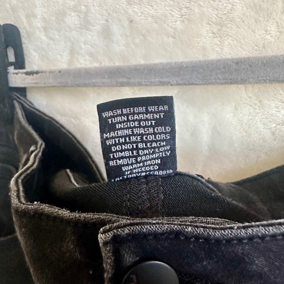 d. jeans Black Stretch Skinny Jeans Size 14 - Picture 3 of 4